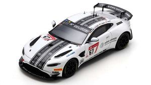 Aston Martin VANTAGE AMR GT4 #67 NOUET/FUCKE/SCHADLER/WEISHAR 24H NURBURGRING 2023 hvid/sort 1:43