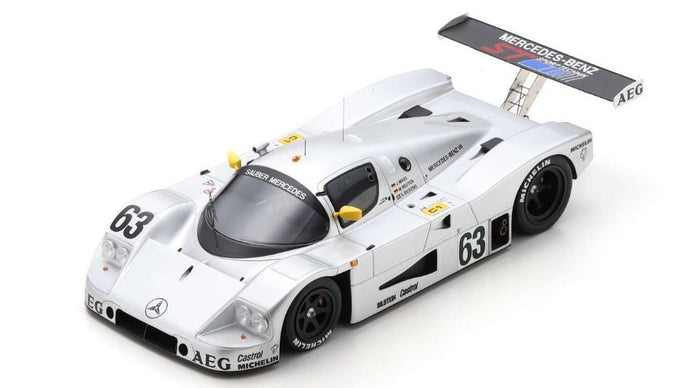 SAUBER C9 N.63 WINNER LM 1989 J.MASS-S.DICKENS-M.REUTER 1:18