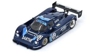 COUGAR C 24 S #12 THUNER/IANETTA/PESSIOT 24H LE MANS 1990 mørk blå/lys blå 1:43
