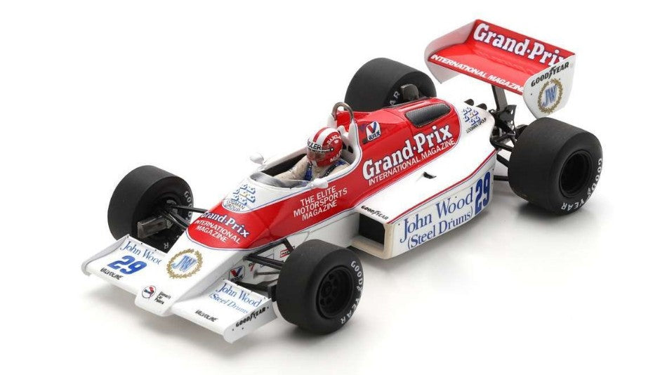 ARROWS A6 N.29 BRITISH GP 1983 MARC SURER 1:43