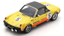 Indlæs billede til gallerivisning Porsche 914/6 #5 DUVAL/NICHOLAS/BAILEY 7th 24H DAYTONA 1971 gul/orange/sort 1:43