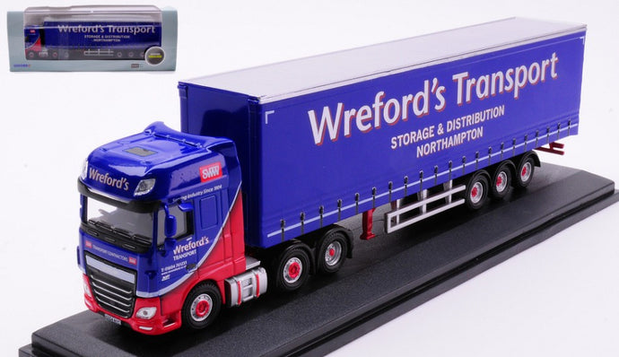 BILICO DAF XF EURO 6 CURTANSIDE WREFORDS 1:76
