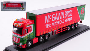 BILICO MERCEDES ACTROS GSC CURTAINSIDE Mc GAWN BRO.S 1:76