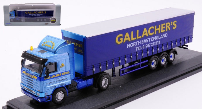 BILICO SCANIA 113 40ft CURTAINSIDE GALLACHER'S 1:76