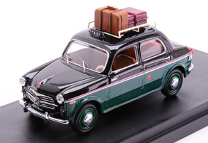 FIAT 1100 TAXI ROMA 1956 CON PORTAPACCHI 1:43