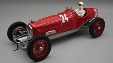 Indlæs billede til gallerivisning Alfa Romeo P3 TIPO B #24 TAZIO NUVOLARI ITALIAN GP MONZA 1932 + FIGUUR rød 1:18