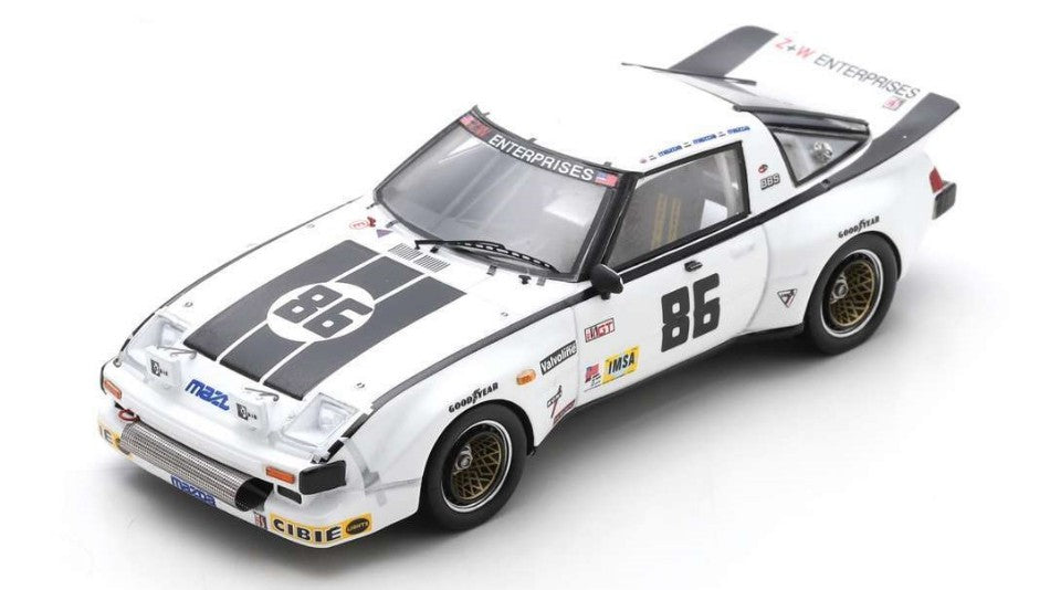 MAZDA RX7 N.86 24 H LE MANS 1980 E.SOTO-P.HONEGGER-M.HUTCHINS 1:43