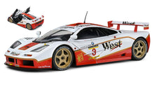 Indlæs billede til gallerivisning McLaren F1 GTR SHORT TAIL #8 PRICE/BASCHER BPR GT 1995 hvid/rød 1:18
