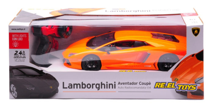 LAMBORGHINI AVENTADOR SC ORANGE Fjernstyret 1:14
