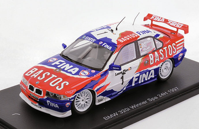 BMW 320i N.1 WINNER 24 H SPA 1997 DUEZ-HELARY RADIGUES 1:43