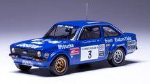 Indlæs billede til gallerivisning Ford ESCORT MK II RS 1800 #3 COLEMAN/NEVILLE CIRCUIT OF IRELAND1980 blå 1:43