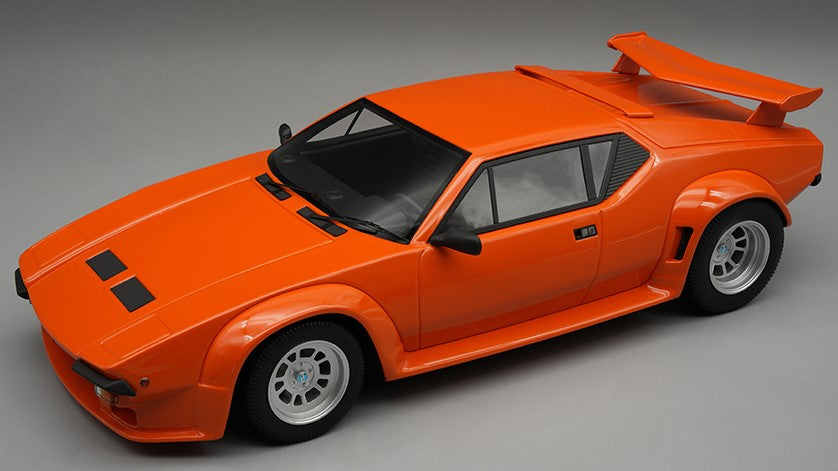 DE TOMASO PANTERA GT5 1982 ARANCIO PASTELLO 1:18
