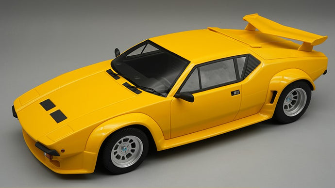 DE TOMASO PANTERA GT5 1982 GIALLO PASTELLO 1:18