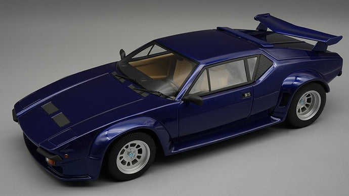 DE TOMASO PANTERA GT5 1982 AURORA BLUE PEARL 1:18