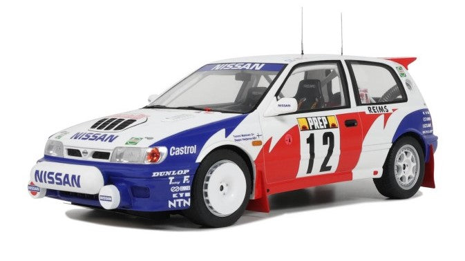 NISSAN SUNNY GTI-R N.12 RALLY MONTE CARLO 1992 T.MAKINEN 1:18
