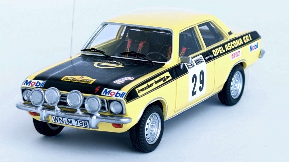 OPEL ASCONA 11th LYON-CHARBONNIERES 1973 ROHRL-BERGER 1:43