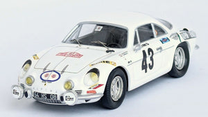 ALPINE A110 MONTE CARLO RALLY 1973 DACREMONT-DESVIGNES 1:43