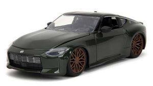 Nissan 350Z 2023 - FAST & FURIOUS mørk grøn/sort 1:24