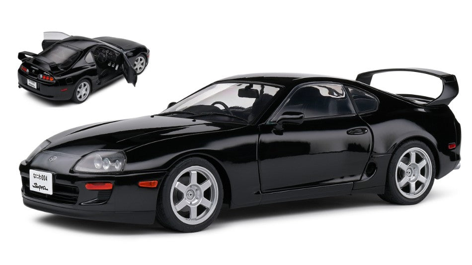 TOYOTA SUPRA MKIV (A80) COUPE 1993 BLACK 1:18