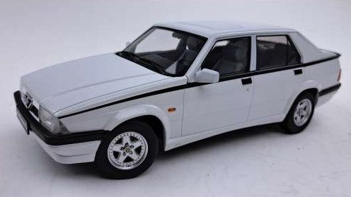 ALFA ROMEO 75 WHITE 1:18