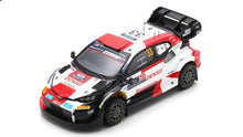 Indlæs billede til gallerivisning TOYOTA YARIS GR HYBRID RALLY1 TEAM TOYOTA GAZOO RACING WRT N 33 WINNER RALLY FINLAND 2023 ELFYN EVANS - SCOTT MARTIN WHITE RED BLACK 1:43