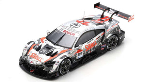 Honda NSX-GT #100 YAMAMOTO/MAKINO GT500 SUPER GT 2022 grå/sort/orange 1:43