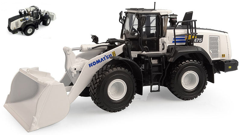 PALA GOMMATA KOMATSU WA475-10 WHITE VERSION 1:50