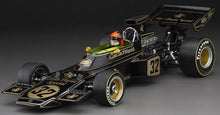 Indlæs billede til gallerivisning Lotus 72D #32 E.FITTIPALDI FORMULA 1 GP BELGIUM 1972 sort/guld 1:18