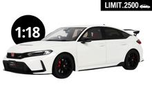 Indlæs billede til gallerivisning HONDA CIVIC TYPE R 2022 CHAMPIONSHIP WHITE 1:18