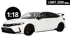 HONDA CIVIC TYPE R 2022 CHAMPIONSHIP WHITE 1:18