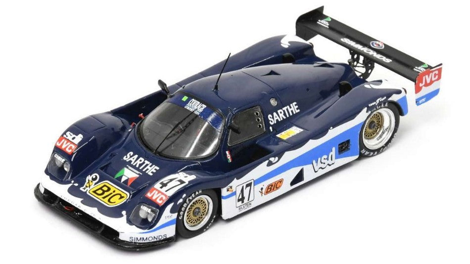 COUGAR C 26 S N.47 24 H LE MANS 1991 BOURDONNAIS-TROLLE-BRAND 1:43