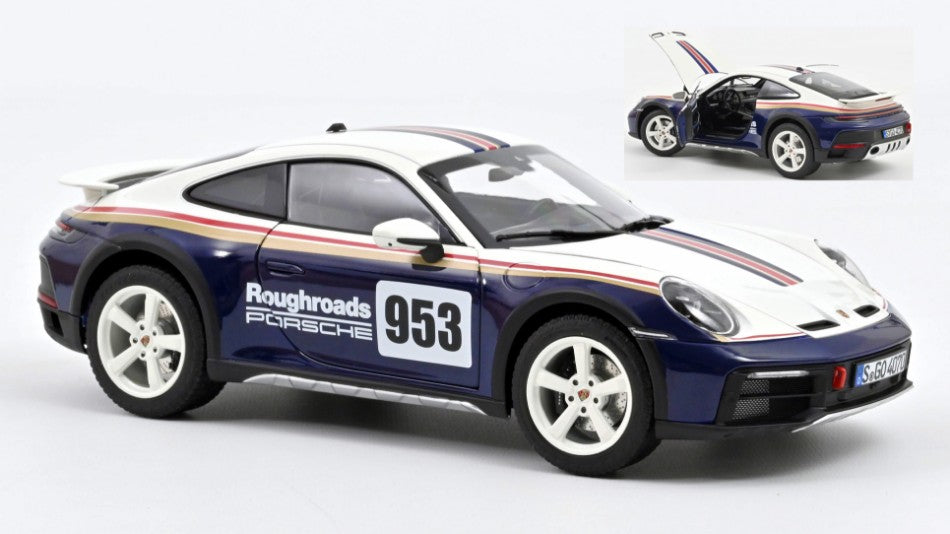 PORSCHE 911 DAKAR 2023 ROUGHROADS 1:18