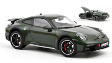 Indlæs billede til gallerivisning PORSCHE 911 992 DAKAR COUPE 2023 SHADE GREEN 1:18