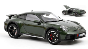 PORSCHE 911 992 DAKAR COUPE 2023 SHADE GREEN 1:18
