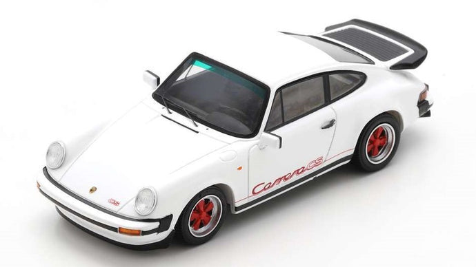 PORSCHE 911 3.2 CARRERA CS COUPE 1989 WHITE 1:43
