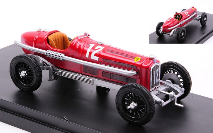 ALFA ROMEO F1 P3 N 12 WINNER MONZA GP 1933 LUIGI FAGIOLI RED 1:43