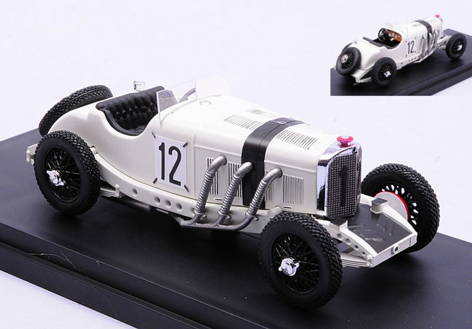 MERCEDES BENZ SSKL SPIDER N 12 GERMAN GP 1931 OTTO MERZ WHITE 1:43