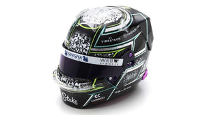 BELL HELMET CASCO HELMET F1 ZHOU GUANYU TEAM STAKE KICK SAUBER N 24 SEASON 2024 BLACK 1:5