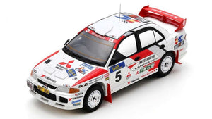 MITSUBISHI LANCER EVO III N.5 RALLY BEIJING 1995 SHINOZUKA-KUUKKALA 1:43
