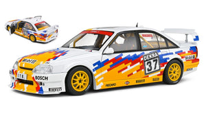 OPEL OMEGA 3000 EVO 500 TEAM IRMSCHER N 37 DTM SEASON 1991 VOLKER STRYCEK WHITE YELLOW 1:18