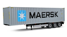 Indlæs billede til gallerivisning CONTAINER TRAILER + CONTAINER CMA CGM grå 1:24