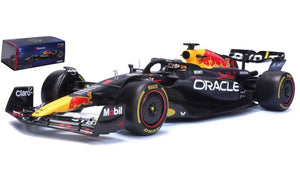 Red Bull RB19 #1 MAX VERSTAPPEN 2023 „WITH DISPLAY CASE“ Limited Edition mørk blå/rød/gul 1:18