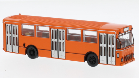FIAT 418 AL AUTOBUS 1976 ORANGE-SILVER 1:87