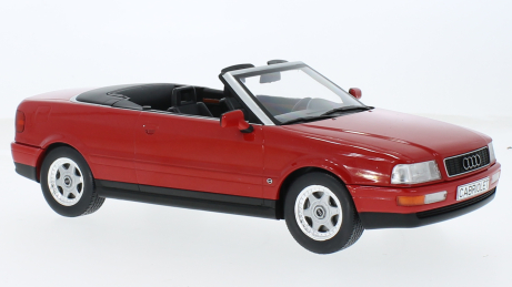 AUDI 80 CABRIO 1991 RED 1:18