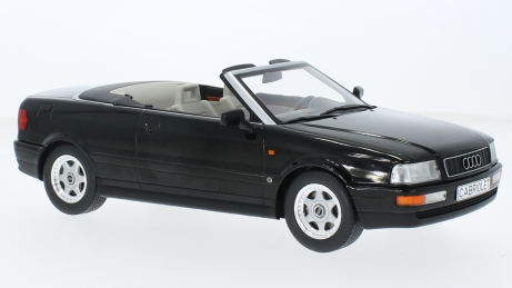 AUDI 80 CABRIO 1991 BLACK 1:18