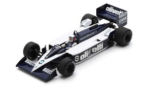 BRABHAM BT55 ELIO DE ANGELIS 1986 N.8 MONACO GP 1:18