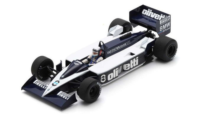 BRABHAM BT55 ELIO DE ANGELIS 1986 N.8 MONACO GP 1:18