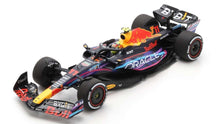 Indlæs billede til gallerivisning RED BULL F1 RB19 TEAM ORACLE RED BULL RACING N 11 2nd MIAMI GP 2023 SERGIO PEREZ MATT BLUE 1:18