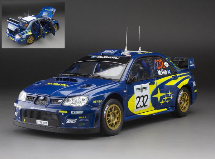 SUBARU IMPREZA N.232 GOODWOOD FESTIVAL OF SPEED 2007 COLIN MC RAE 1:18