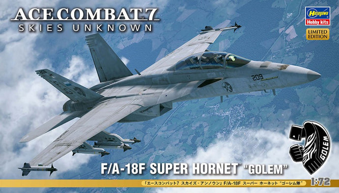 ACE COMBAT 7 SKIES FA-18F SUPER HORNET GOLEM KIT 1:72
